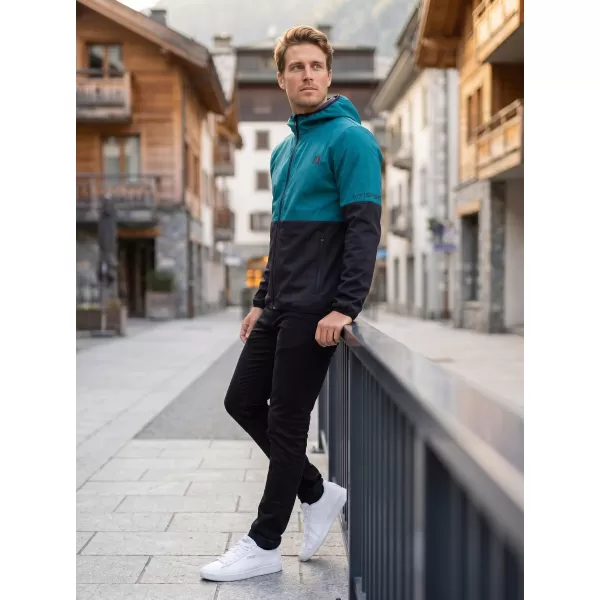  Férfi prémium softshell kabát ALTISPORT VOJ/ALM051JACK01 KEROZIN/FEKETE 