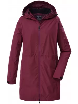 Női parka KILLTEC KOS 35 43936-499 BURGUNDIA
