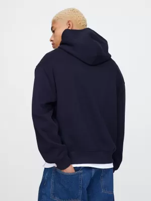 Férfi pulóver GAP LOGO HOODIE PULLOVER 646080-00 HADITENGERÉSZET EGYENRUHA