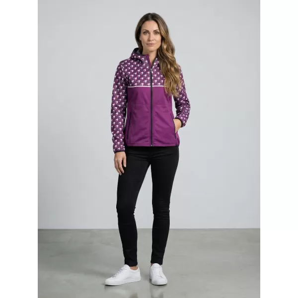  Női prémium softshell kabát ALTISPORT VOJ/ALW048JACK01 LILA 