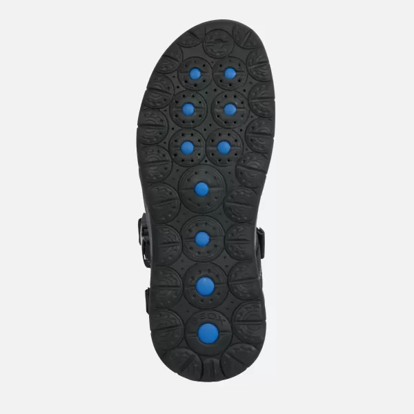  Férfi szandál GEOX SPHERICA EC5 G014392 FEKETE 