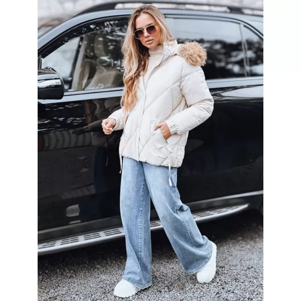  Női kabát DSTREET TY5236 FEHÉR 