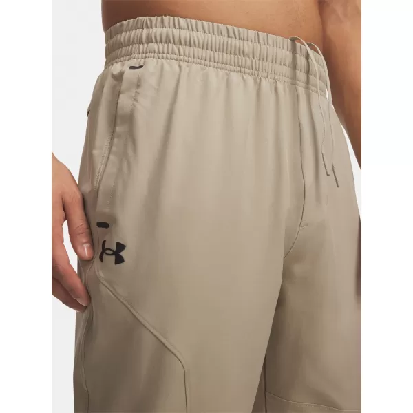  Férfi sportnadrág UNDER ARMOUR UA UNSTOPPABLE TAPERED PANTS BARNA 