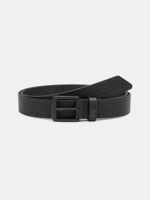 Férfi öv UNDER ARMOUR M DRIVE PU BELT 1389942-001 FEKETE