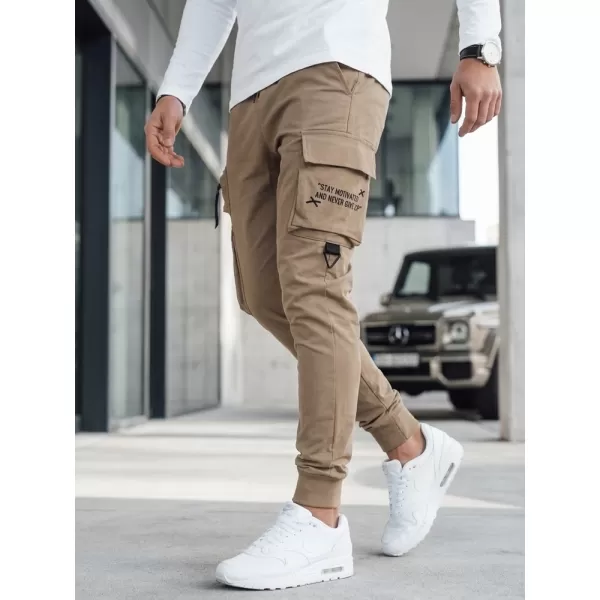  Férfi nadrág DSTREET UX4163 BÉZS 