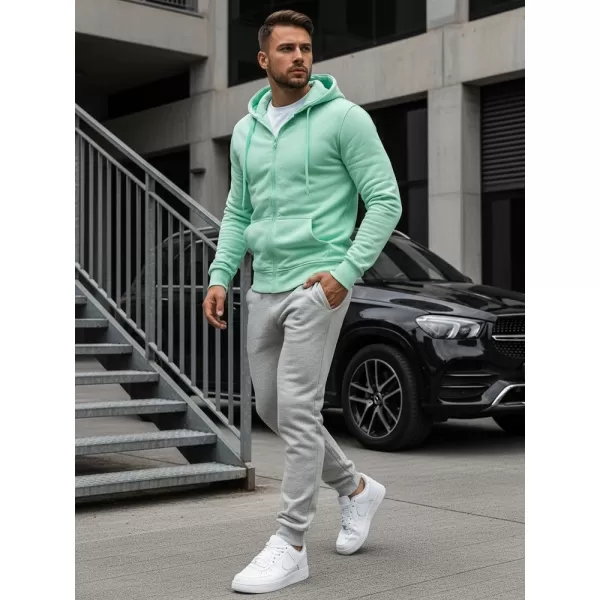  Férfi pulóver DSTREET BX5231 VILÁGOSZÖLD 