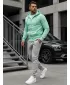 Férfi pulóver DSTREET BX5231 VILÁGOSZÖLD