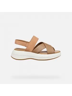 Női szandál GEOX SPHERICA ECUB-3 S G012857 BARNA