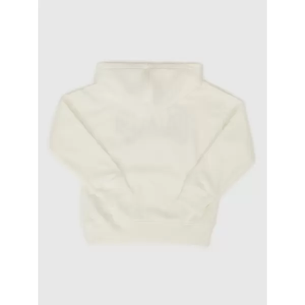  Gyermek pulóver GAP LOGO PULLOVER HOODIE 781865-00 ÚJ TÖRTFEHÉR 