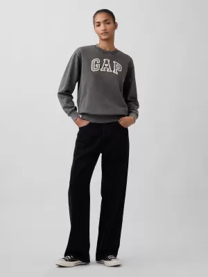 Női pulóver GAP TUNIC SWEATSHIRT 844939-02 HOLDTALAN ÉJSZAKA