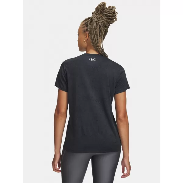  Női póló UNDER ARMOUR TECH PIXELATE SSC 6012302-001 FEKETE 