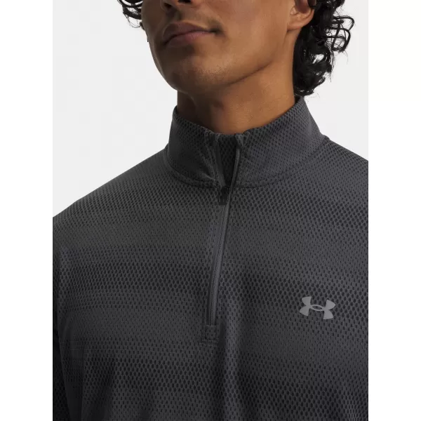  Férfi póló UNDER ARMOUR UA VELOCITI 1/4 ZIP 6010887-025 SZÜRKE 