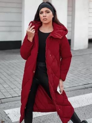 Női kabát DSTREET TY5479 BURGUNDIA