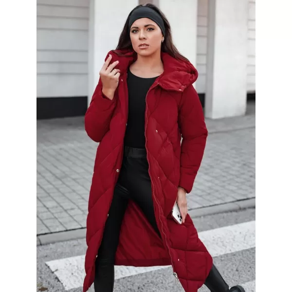  Női kabát DSTREET TY5479 BURGUNDIA 