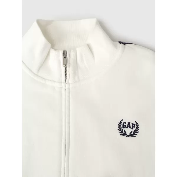  Női kabát GAP LOGO FULLZIP JACKET 732240-03 ÚJ TÖRTFEHÉR 