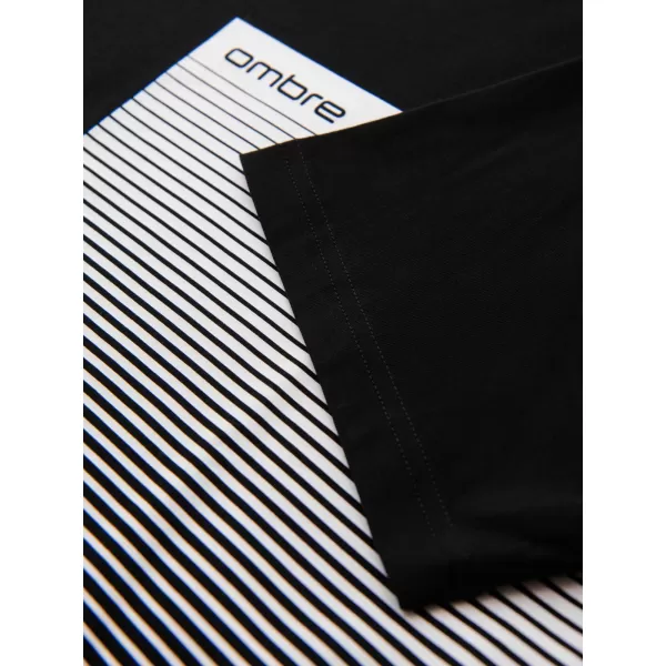  Férfi póló OMBRE OM-TSPT-0246 FEKETE 
