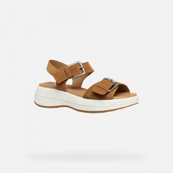  Női szandál GEOX SPHERICA ECUB-3 S G012854 BARNA 