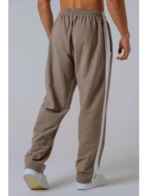 Laza szabású melegítőnadrág POWER 904 LIGHT BROWN ASH Nebbia