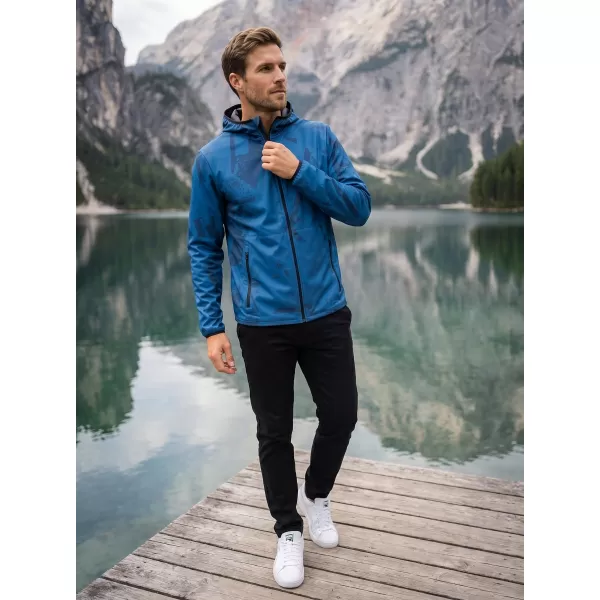  Férfi prémium softshell kabát ALTISPORT VOJ/ALM079JACK01 KÉK 