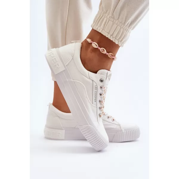  Női tornacipő LEE COOPER LCW-24-31-2170 FEHÉR 