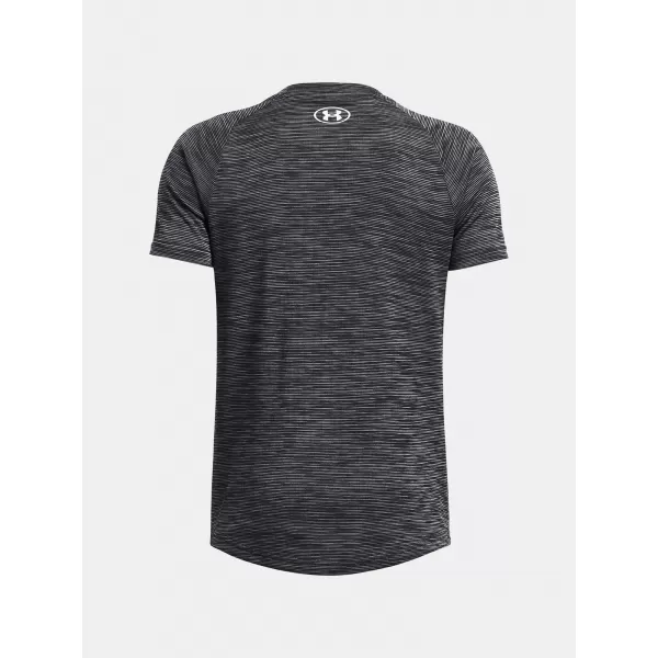  Fiú póló UNDER ARMOUR UA TECH TEXTURED SS 1382790-001 FEKETE 