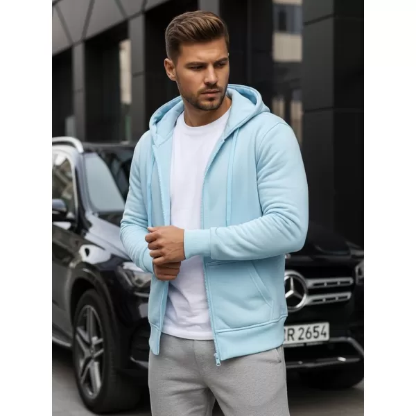 Férfi pulóver DSTREET BX4246 VILÁGOSKÉK 