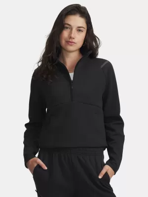 Női pulóver UNDER ARMOUR UNSTOPPABLE FLC HZ 6003671-005 FEKETE