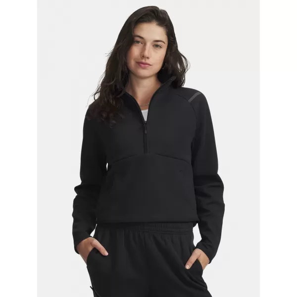  Női pulóver UNDER ARMOUR UNSTOPPABLE FLC HZ 6003671-005 FEKETE 