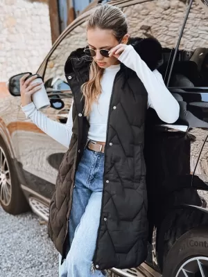 Női mellény DSTREET TY5262 FEKETE