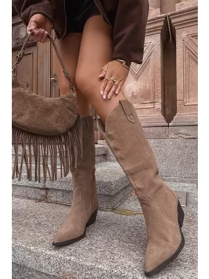 Női csizma BOTO URSELLE 40126 KHAKI