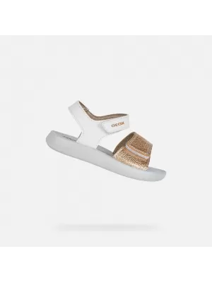 Lány szandál GEOX SANDAL LIGHTFLOPPY B455TB054AJC0232 FEHÉR