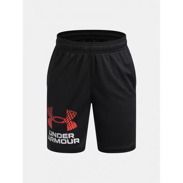  Fiú rövidnadrág UNDER ARMOUR TECH LOGO SHORTS 1383333-006 FEKETE 