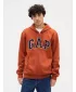 Férfi pulóver GAP LOGO HOODIE ZIP 674144-26 RÉZFŰSZER