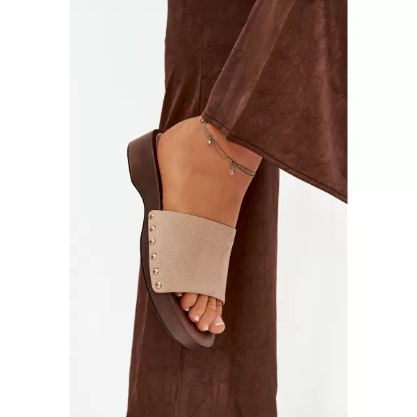  Női papucs BOTO FERINNA 41222 KHAKI 