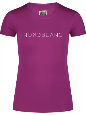 Női póló NORDBLANC GRASS NBSLT8169 RÓZSASZÍN