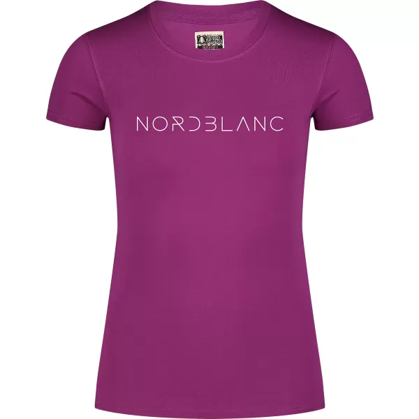  Női póló NORDBLANC GRASS NBSLT8169 RÓZSASZÍN 