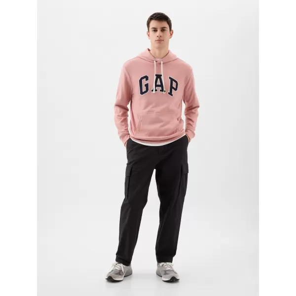  Férfi pulóver GAP PULLOVER LOGO HOODIE 868460-01 RÓZSASZÍN ROZETTA 