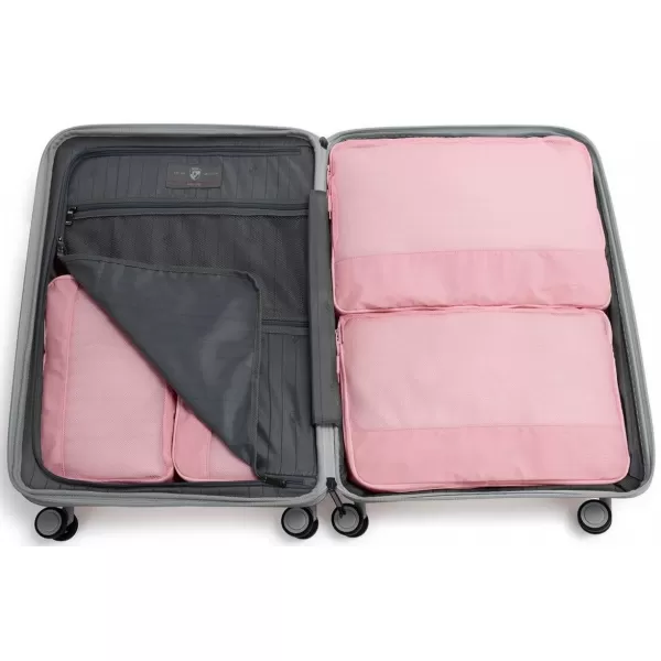  Bőrönd HEYS Ecotex Packing Cube 5 Pc Set RÓZSASZÍN HOMOK 