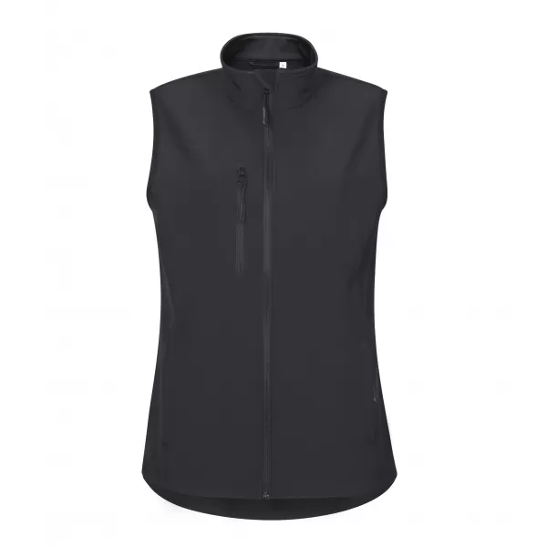  Női softshell mellény ALTISPORT NoPrint NP/ALW965 ÉBENFA SZÜRKE 