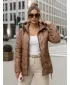 Női kabát DSTREET TY5608 BARNA