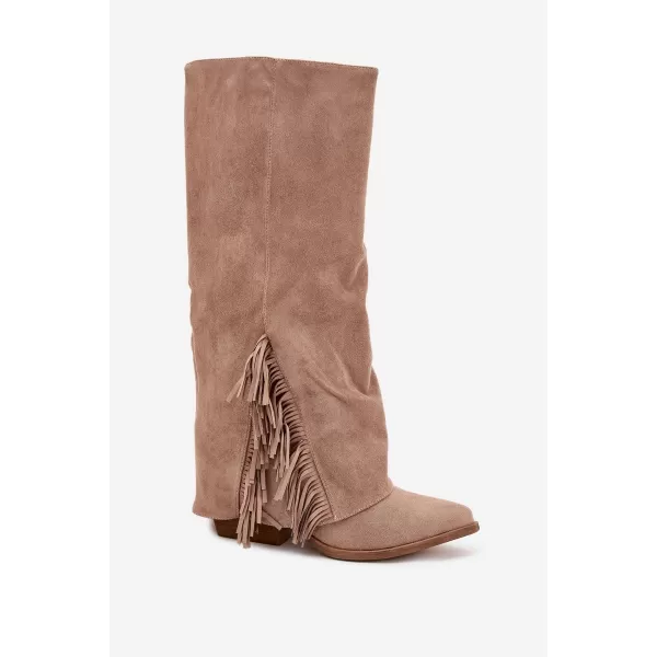  Női sarkú cipő BOTO ZALIA 38568 KHAKI 