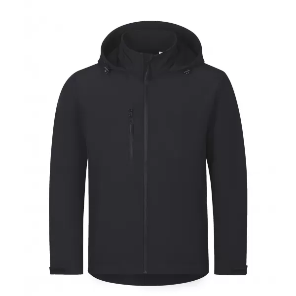  Férfi softshell kabát ALTISPORT NoPrint NP/ALM845 ÉBENFA SZÜRKE 