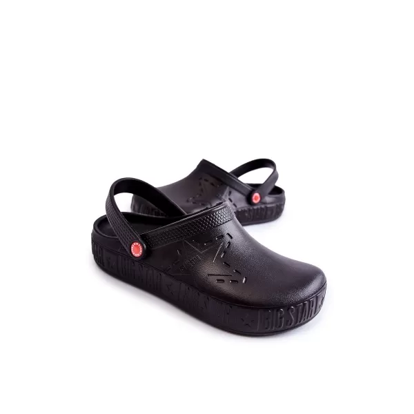  Férfi papucs BIG STAR II175001 BLACK Big Star Shoes 