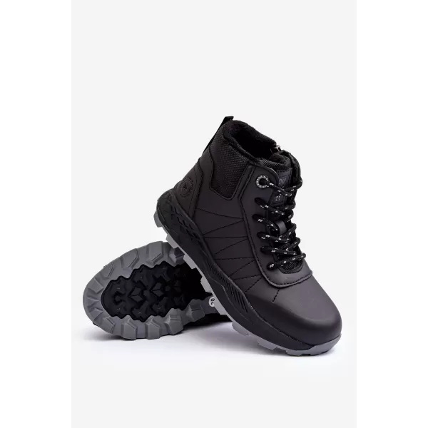  Gyermek téli cipő BIG STAR MM374203 BLACK Big Star Shoes 