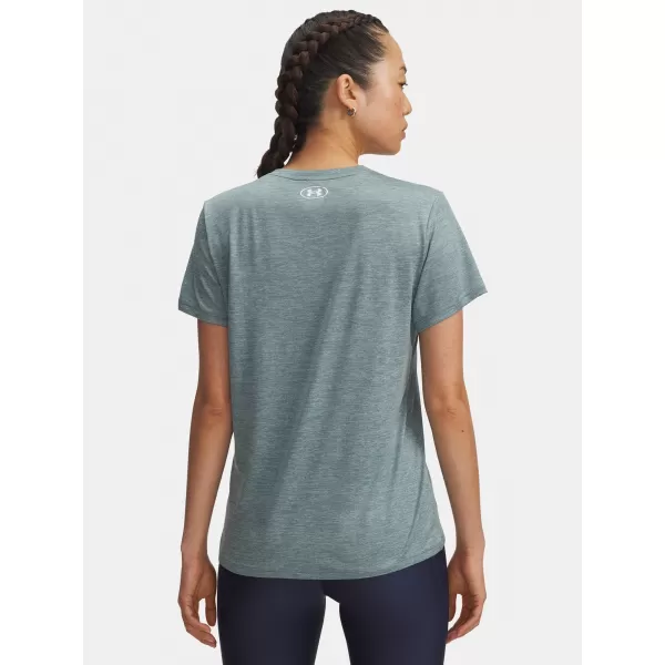  Női póló UNDER ARMOUR TECH SSV- TWIST 1384227-587 KÉK 