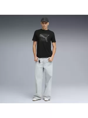 Férfi póló PUMA GRAPHIC TEE 691775_01 PUMA FEKETE