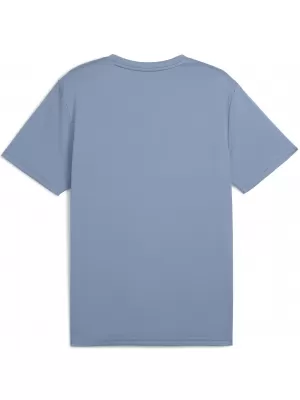 Férfi póló PUMA M TAD ESS POLY TEXTURE TEE 527155-34 HIDEG KÉK