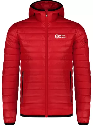 Férfi téli kabát NORDBLANC SNARL NBWJM8260 PIROS