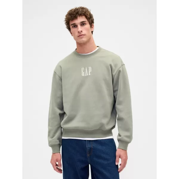  Férfi pulóver GAP CORP LOGO SWEATSHIRT 873445-02 MESCULEN ZÖLD 