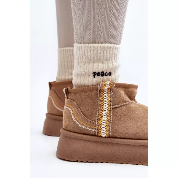  Női hóemberek BOTO UDRA 29607 KHAKI 